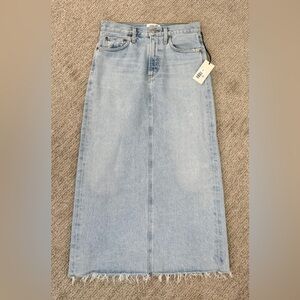 Brand New Agolde Denim Skirt - size 24